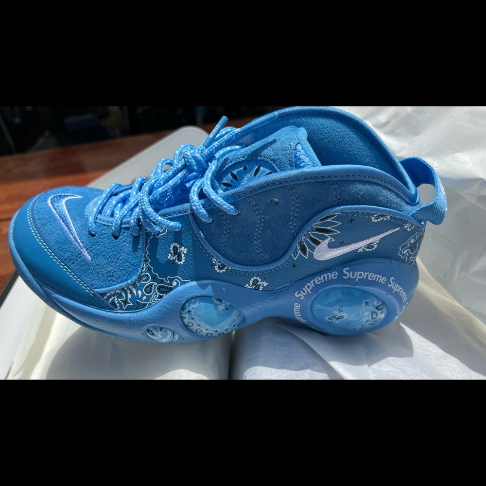 Nike Supreme sneakers all new baby blue